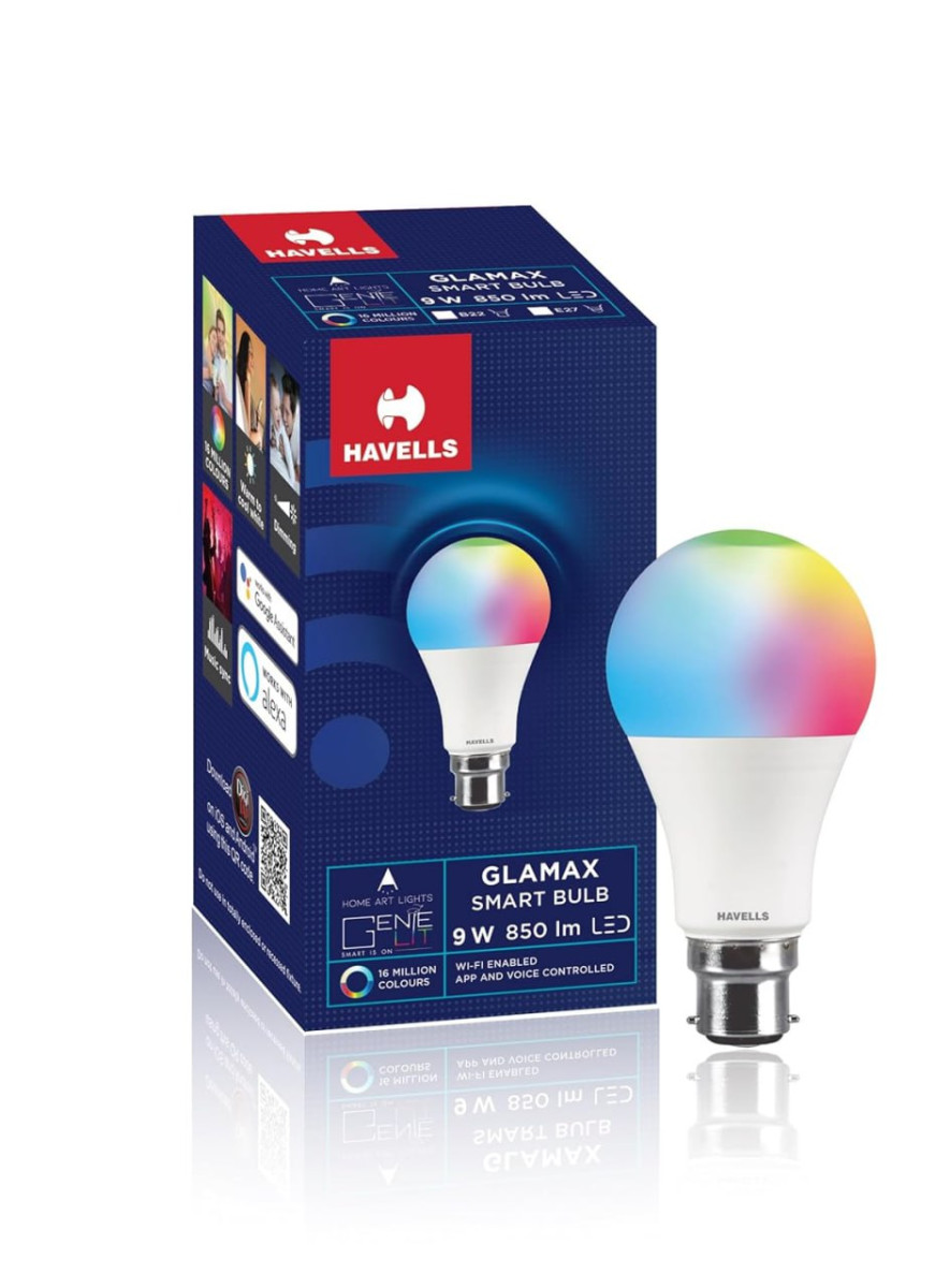Havells Glamax 9w B22 Wifi Led Smart Bulboffers 319