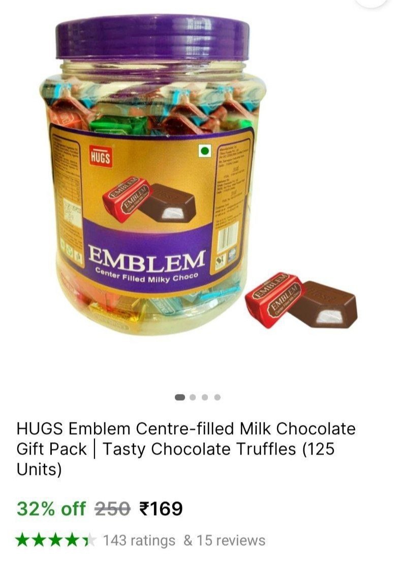 Loot - Milk Chocolate 125 Units 169