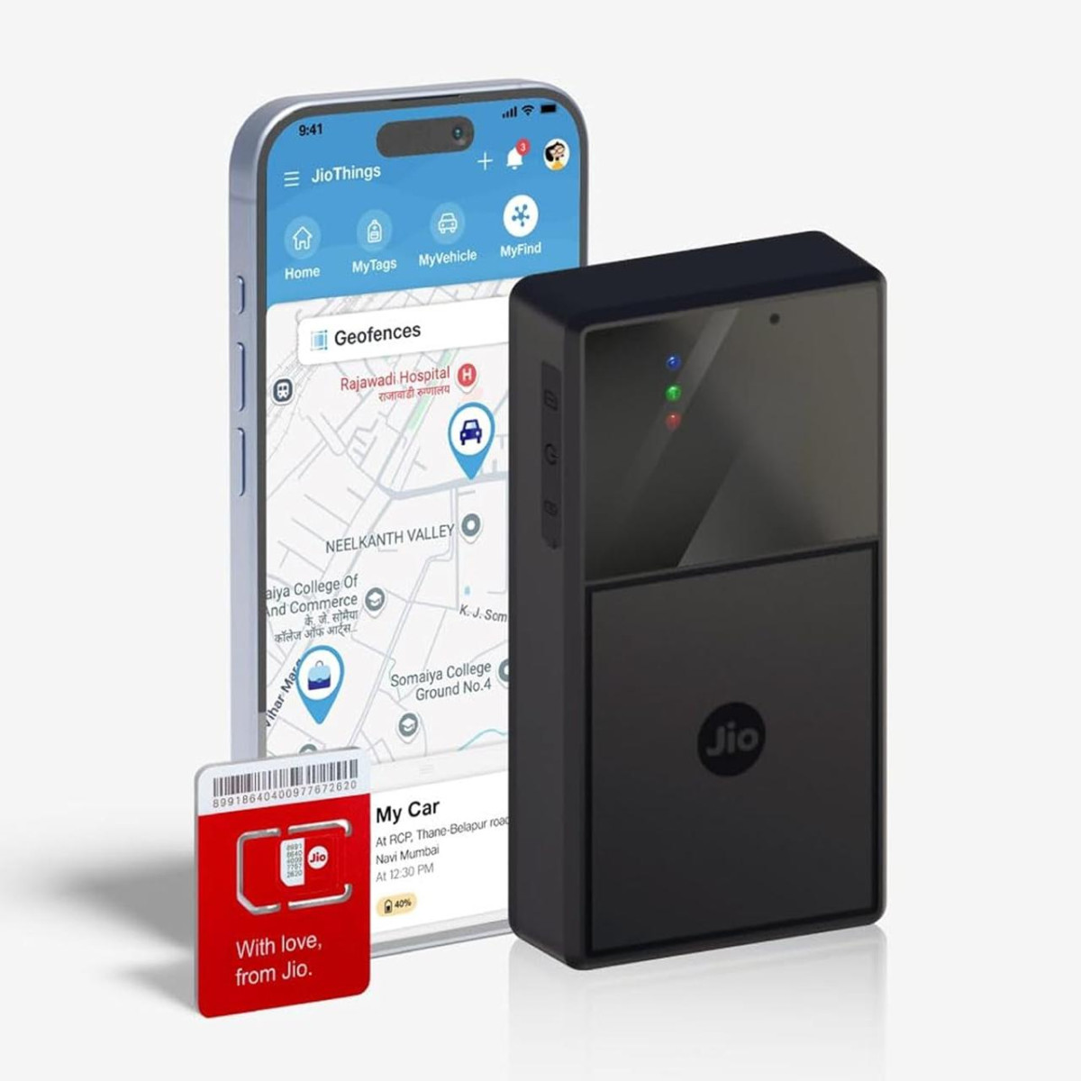 Jiofind Pro 4g Truly Wireless Gps Tracker Track Car Bike Shipments Luggage 