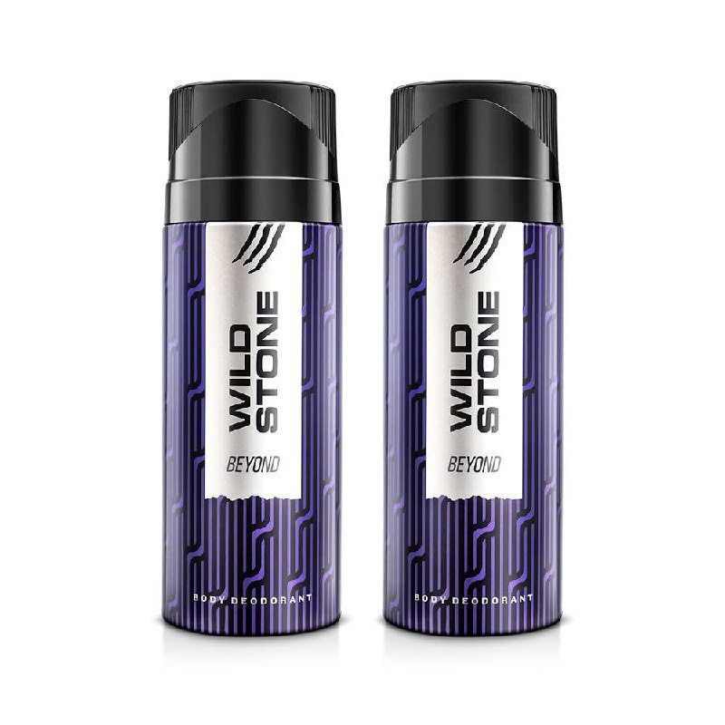 Wild Stone Beyond Long Lasting Deodorants Spray For Men Pack Of 2 (150ml Ea