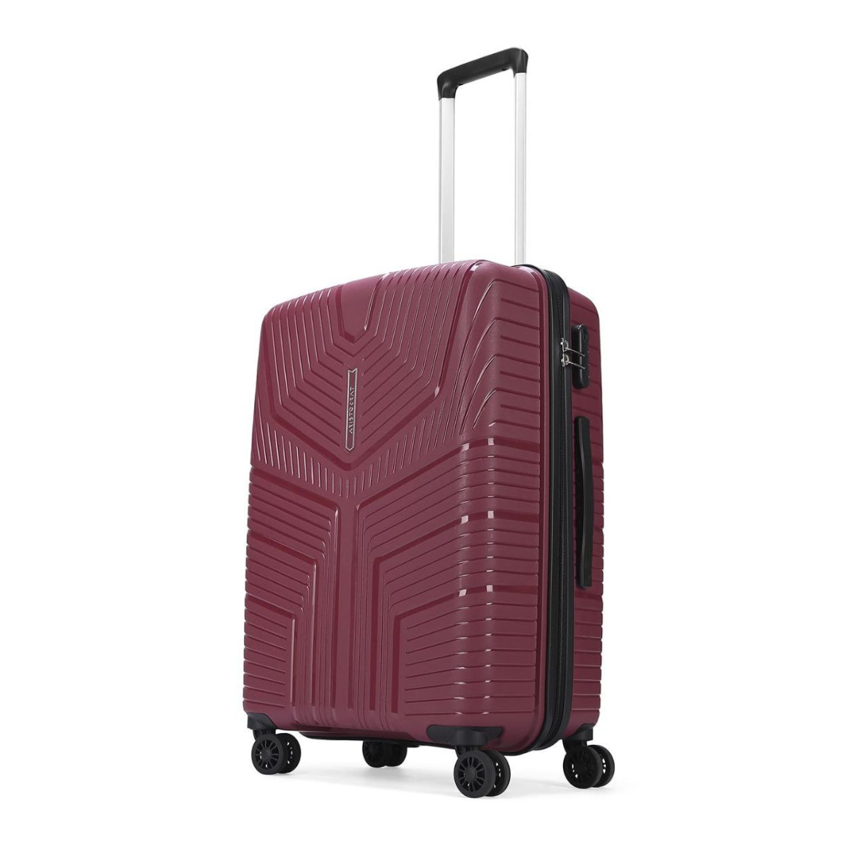 Grab 2 079aristocrat Medium Prime 66 Cm Polypropylene Hard-sided 8 Spinner 