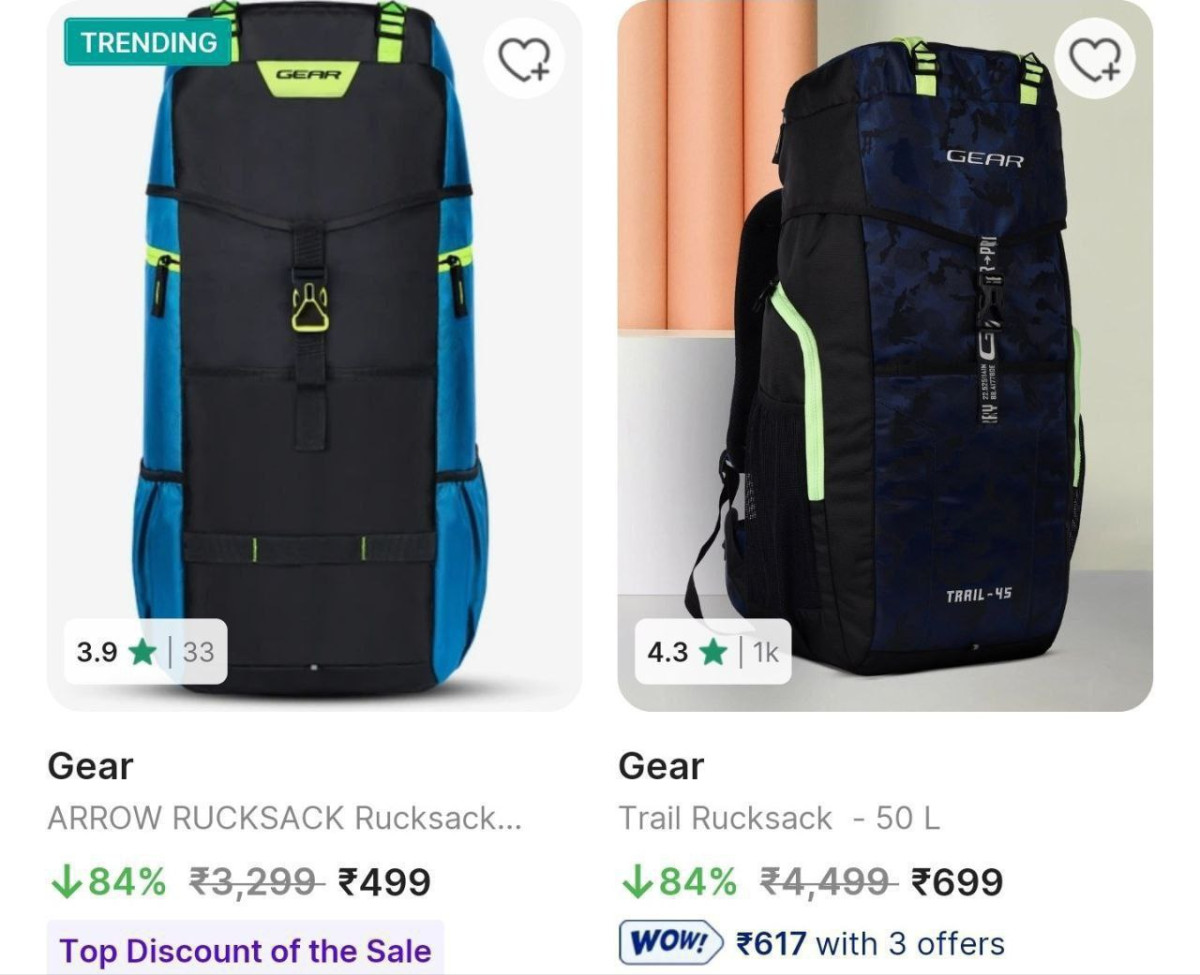 Gear Travel Backpacks