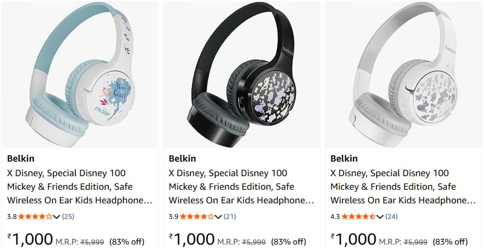 Loot Belkin Bt Headphones 1000