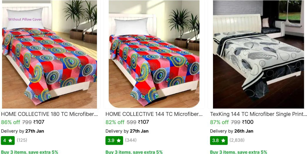 Shopsy Loot Deals Bedsheet 107face Washes 25bestsellers Toy 32earbuds 47app