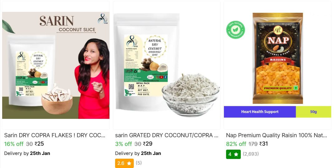 Shopsy 80 On Dry Fruits Starting Just 25 Link