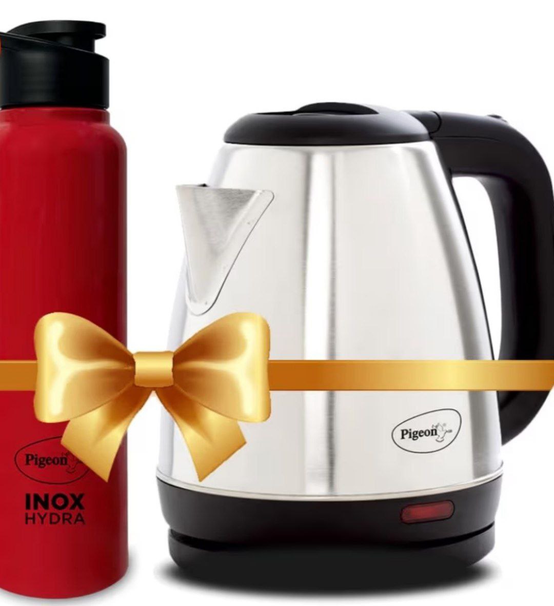 Grabpigeon 1 5 Litre Hot Kettle And Stainless Steel Water Bottle At Rs 619