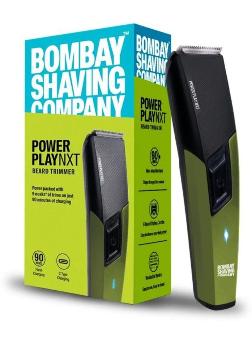 Bombay Shaving Company Power Play Nxt Beard Trimmer Trimmer 90 Min Runtime 