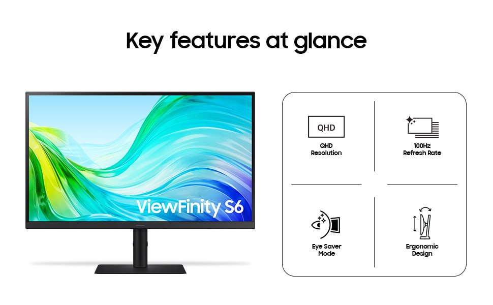 Samsung 27 (68 5cm) Ips 2k Qhd Monitor 17398
