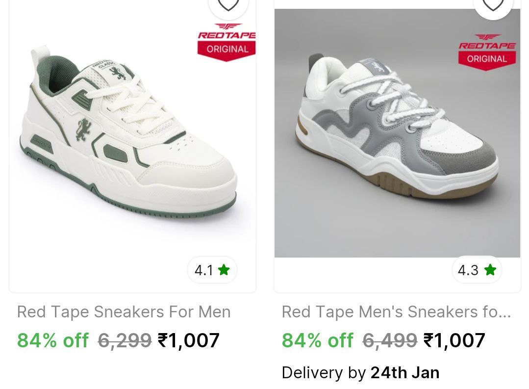Shopsy Loot Deals Redtape Shoes Slides Wipes Starts At 39 Deodorants Starts