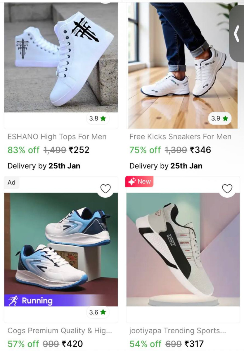 Running Shoesdeal 252