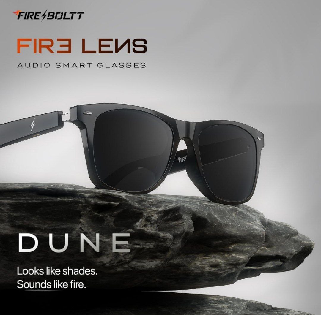 Fire-boltt Fire-lens Smart Glasses Bluetooth Calling Open-ear Bluetooth Sun
