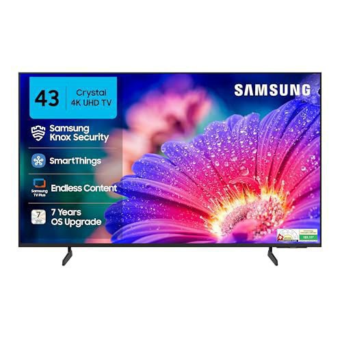 Samsung 108 Cm (43 Inches) Crystal 4k Vista Ultra Hd Smart L 22740 39500