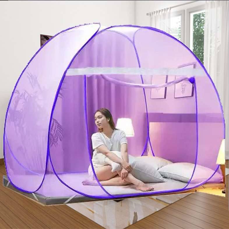 Shopglobal Polyester Adults Mosquito Net (purple) 280