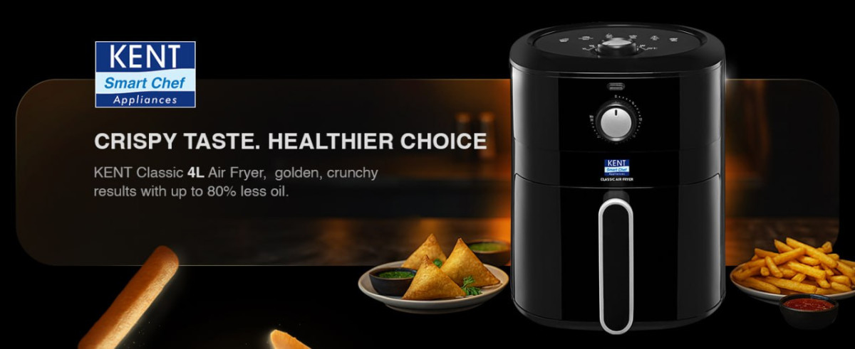 Kent 1300w Air Fryer 4l 2799