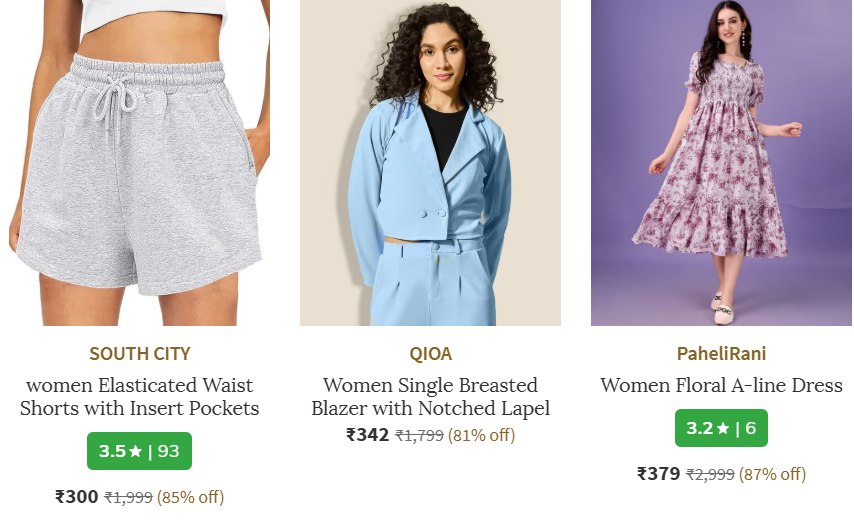 Ajio Westernwear Loot 90 10 Ajio Cashback On All Orders Shop By Category Bo