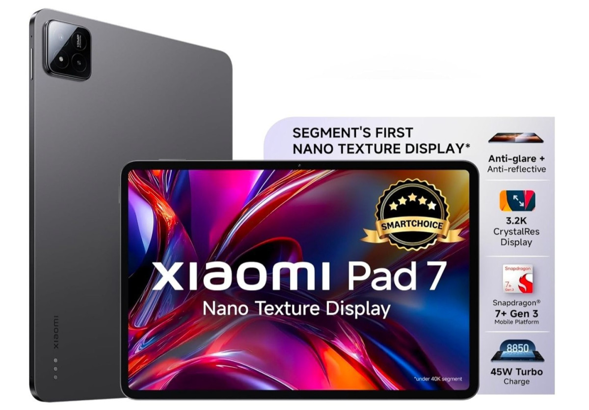 Xiaomi Pad 7 (12-256 Gb) At 25 699apply 500 Coupon3800 With Sbi Credit Card