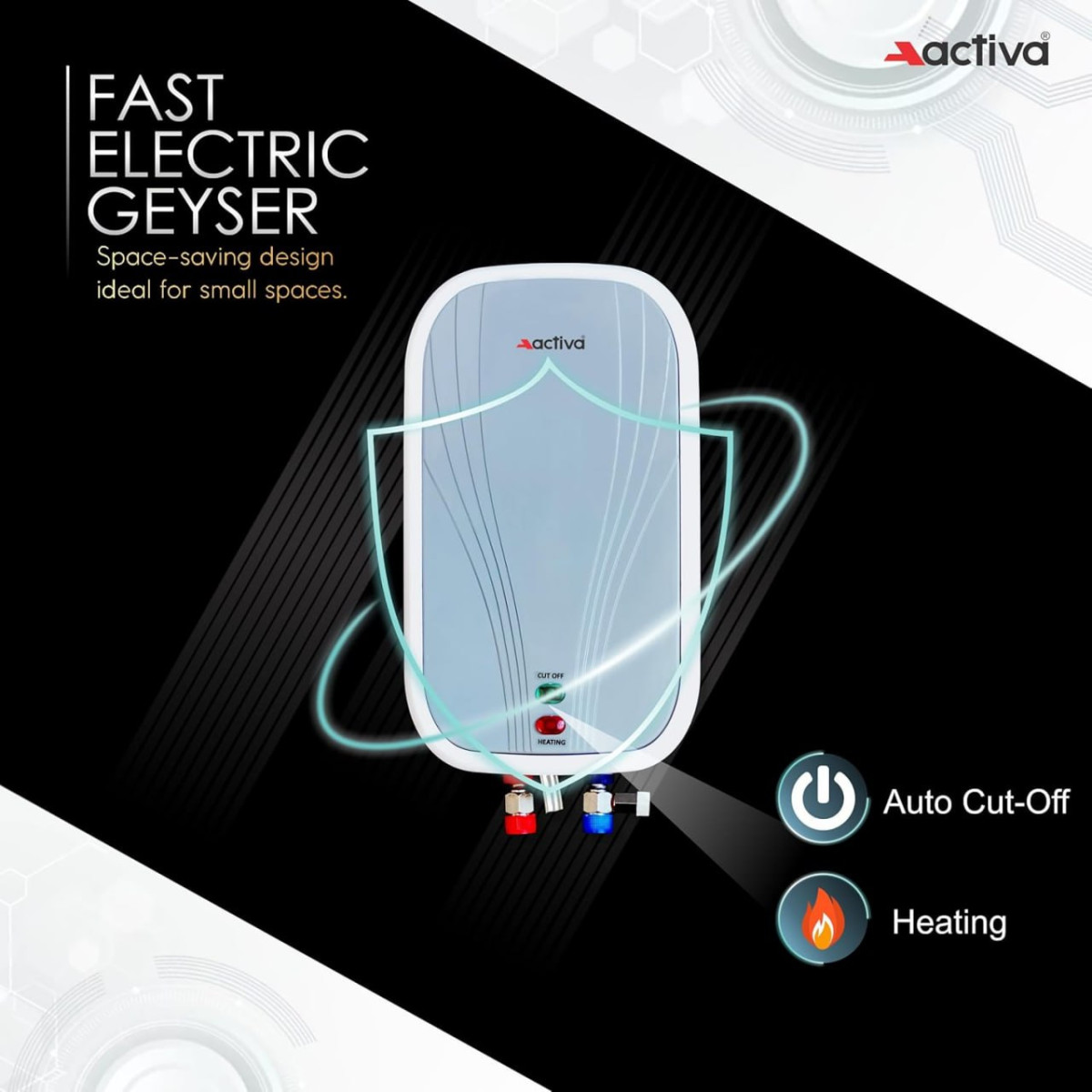 Activa 3l Instant Water Heater Geyser 1 861apply 5 Coupon