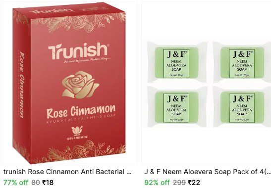 Shopsy Flash Deals Soaps From 18 Facewash From 22 Body Lotions From 31 Wipe