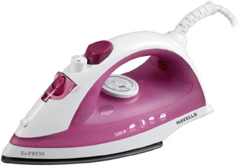 Havells Ez-press 1250 Watts Steam Iron With Self Cleaning Function 1250 W S