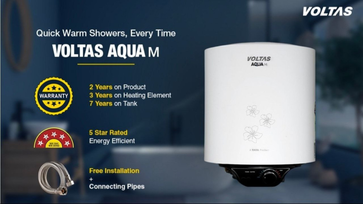 Voltas Aquam 5-star 25l Storage Water Heater At 6680
