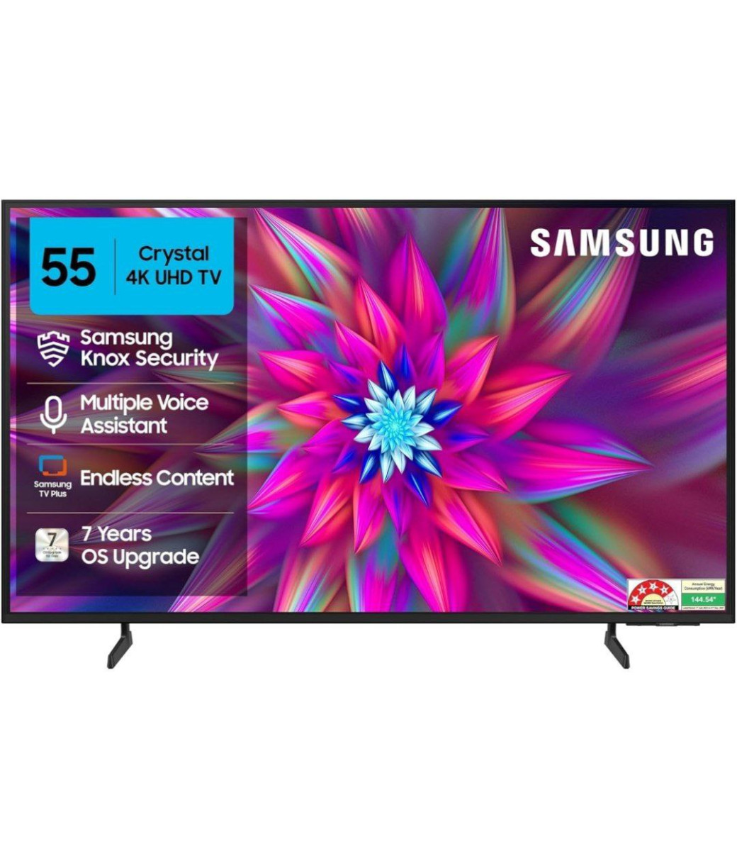Samsung 138 Cm (55 Inches) Crystal 4k Vista Pro Ultra Hd Smart Led Tv 33 85
