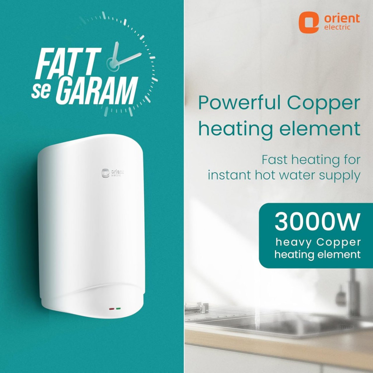 Orient 3l Instant Water Heater 2199