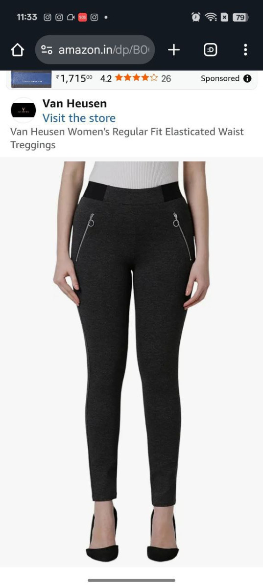 Van Heusen Women S Treggings At 514