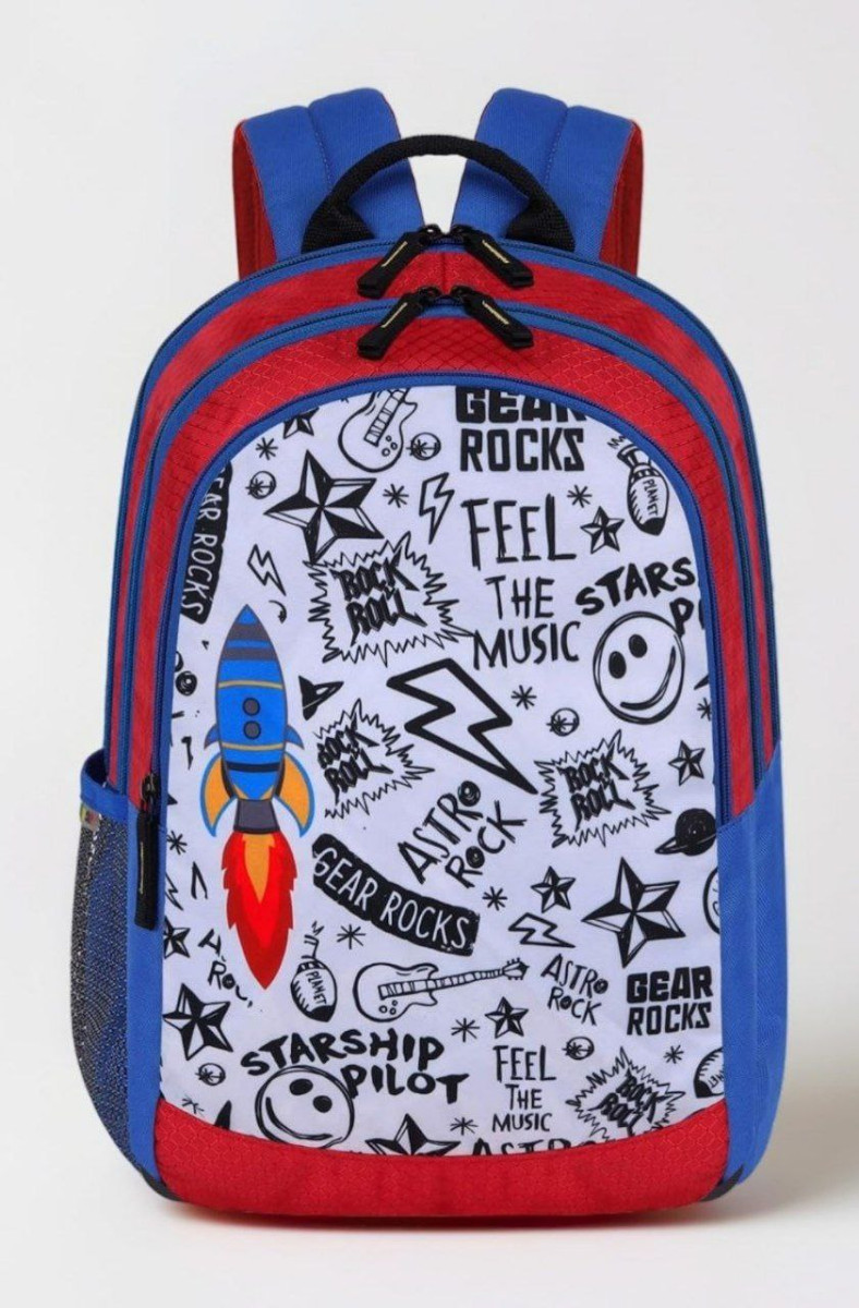 Gear Astro Rock Kids 15 Inch 15 Ltrs Multicolor School Standard Backpack 29