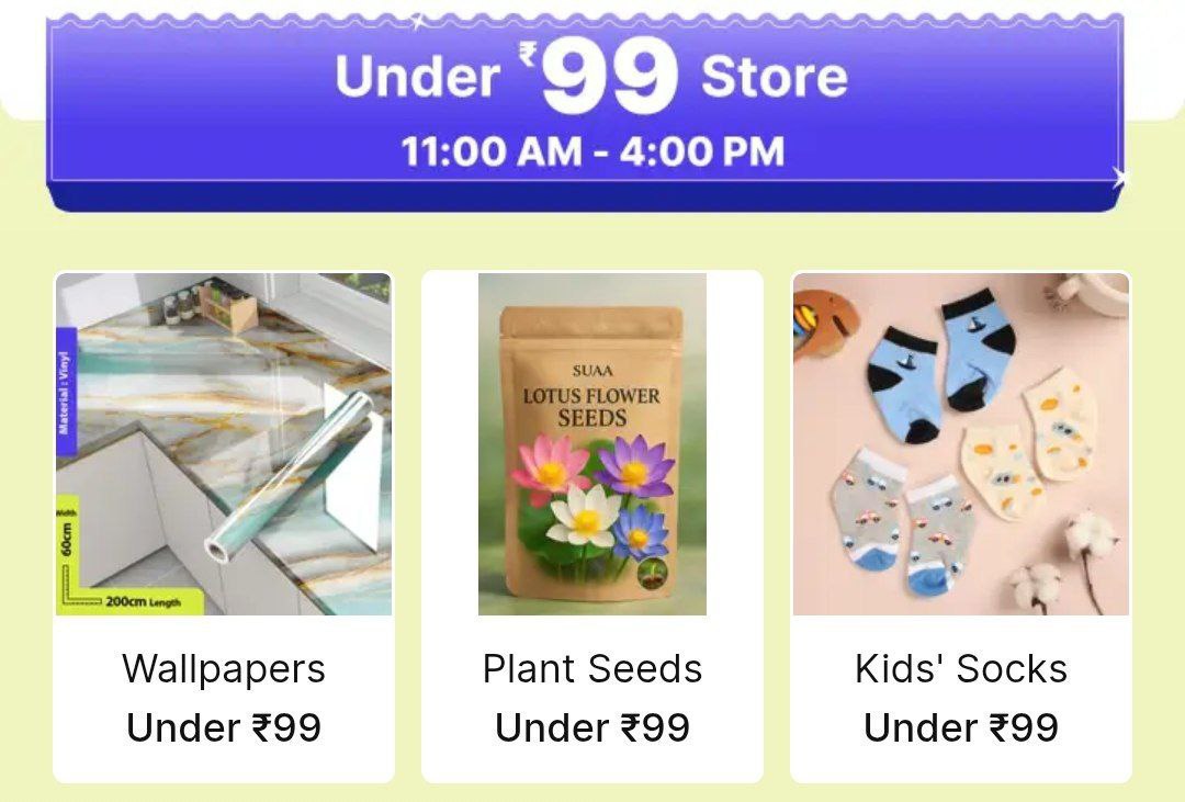 Shopsy Under 99 Store