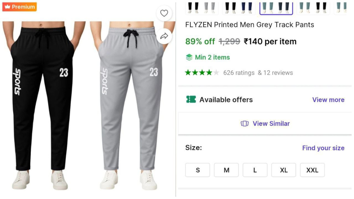 Shopsy Trackpants 140 (minimum 2 Quantity Required)