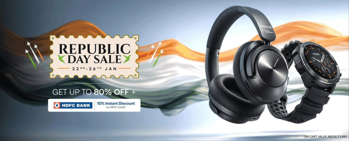 Noise Republic Day Sale 80 Link Extra 10 Discount On Hdfc Credit Card