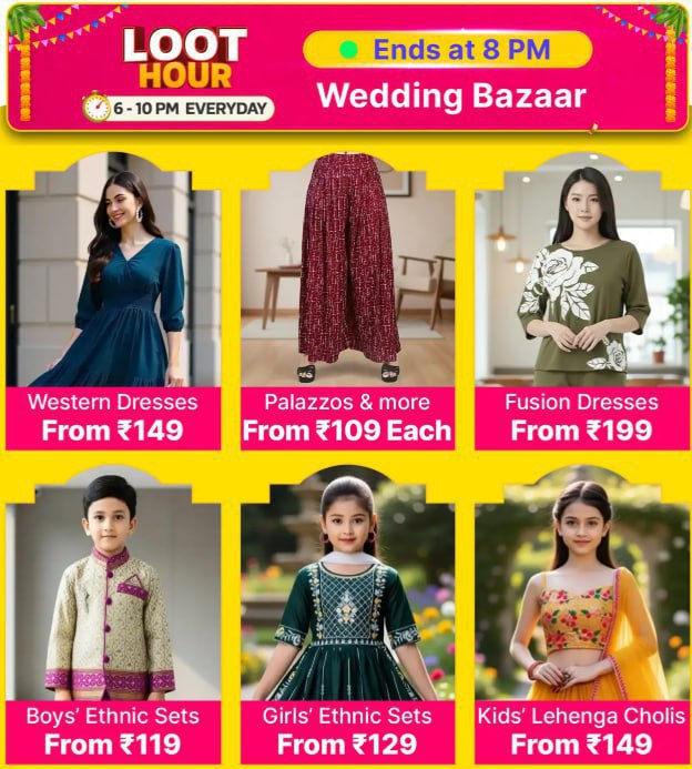 Wedding Bazaar Loot Hour Special