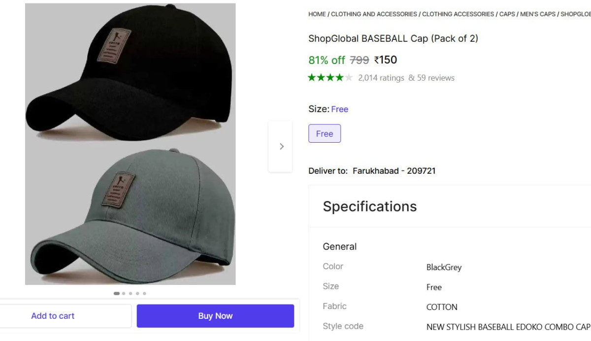 Cap (pack Of 2) 150