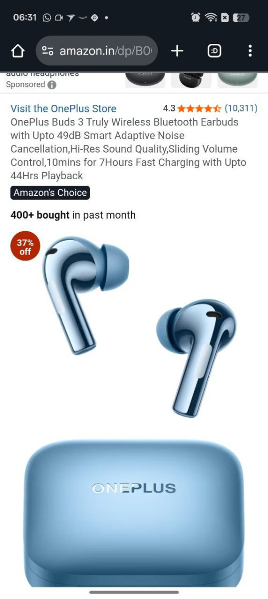 Oneplus Earbuds At Rs 4099
