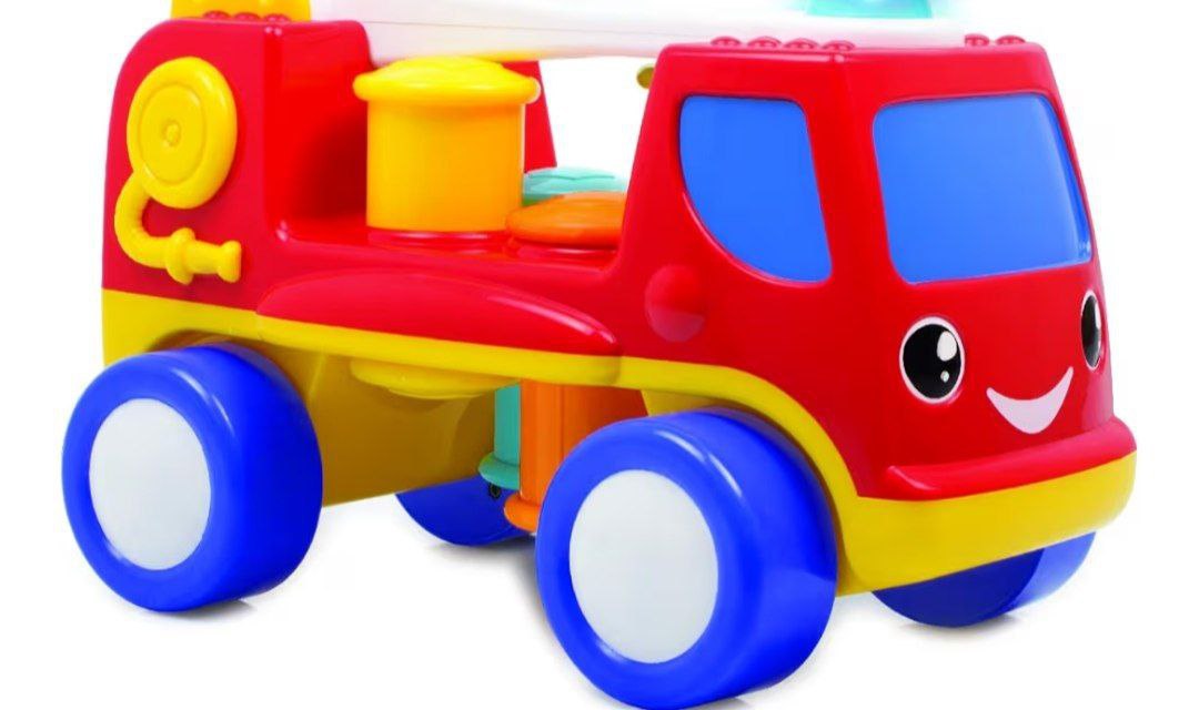 Giggles Peg Basher Fire Engine Toy At Rs 288