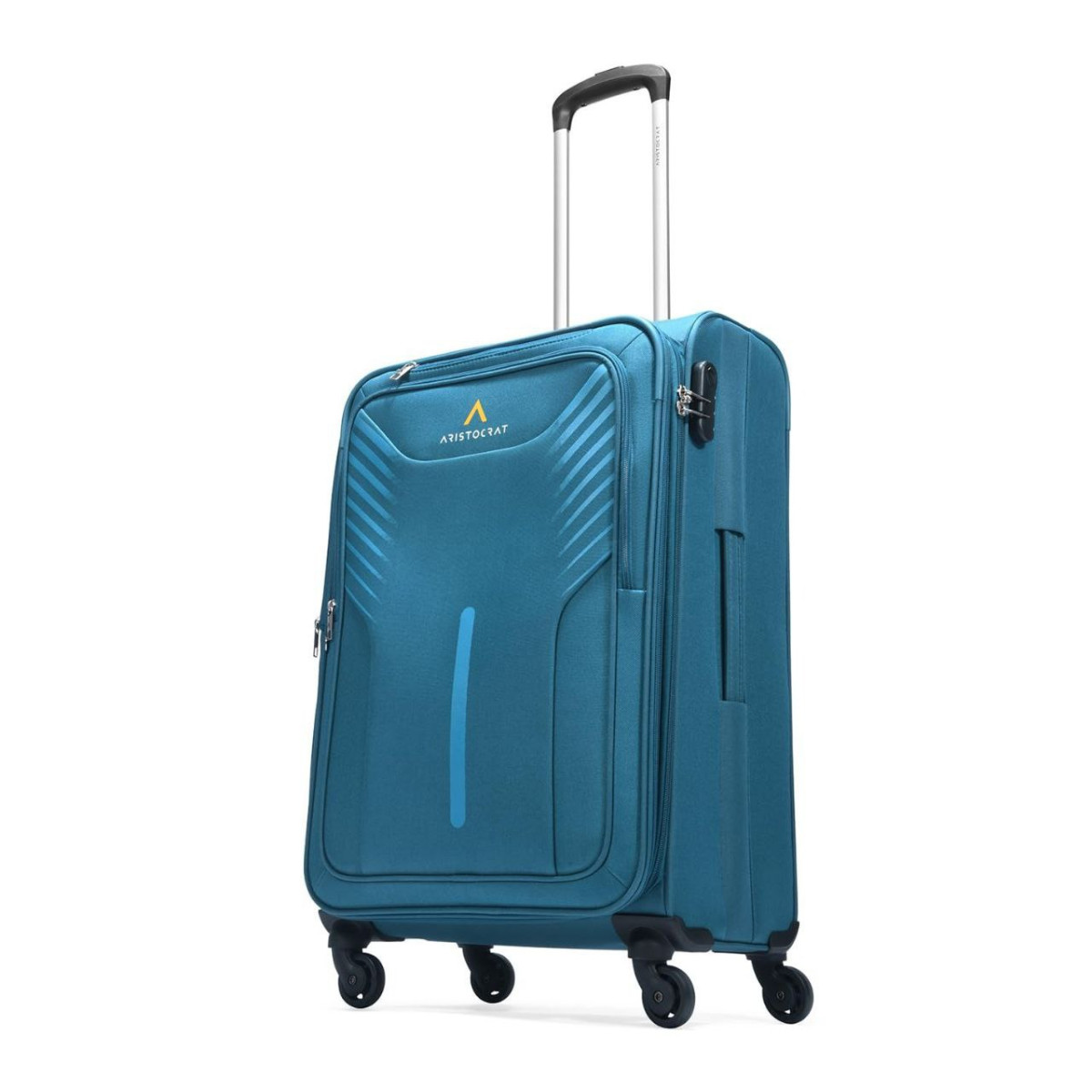 Aristocrat Medium Skyway Size Soft Check In Spinner Luggage (69 Cm) 1 774