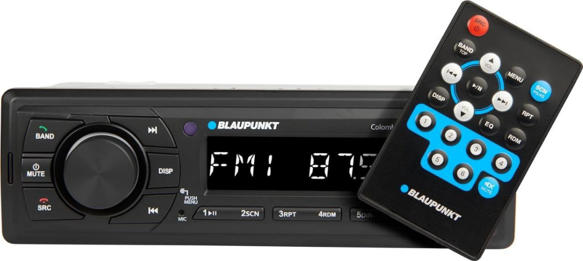 Blaupunkt Car Stereo Colombo-130bt Digital Media Receiver 1 899
