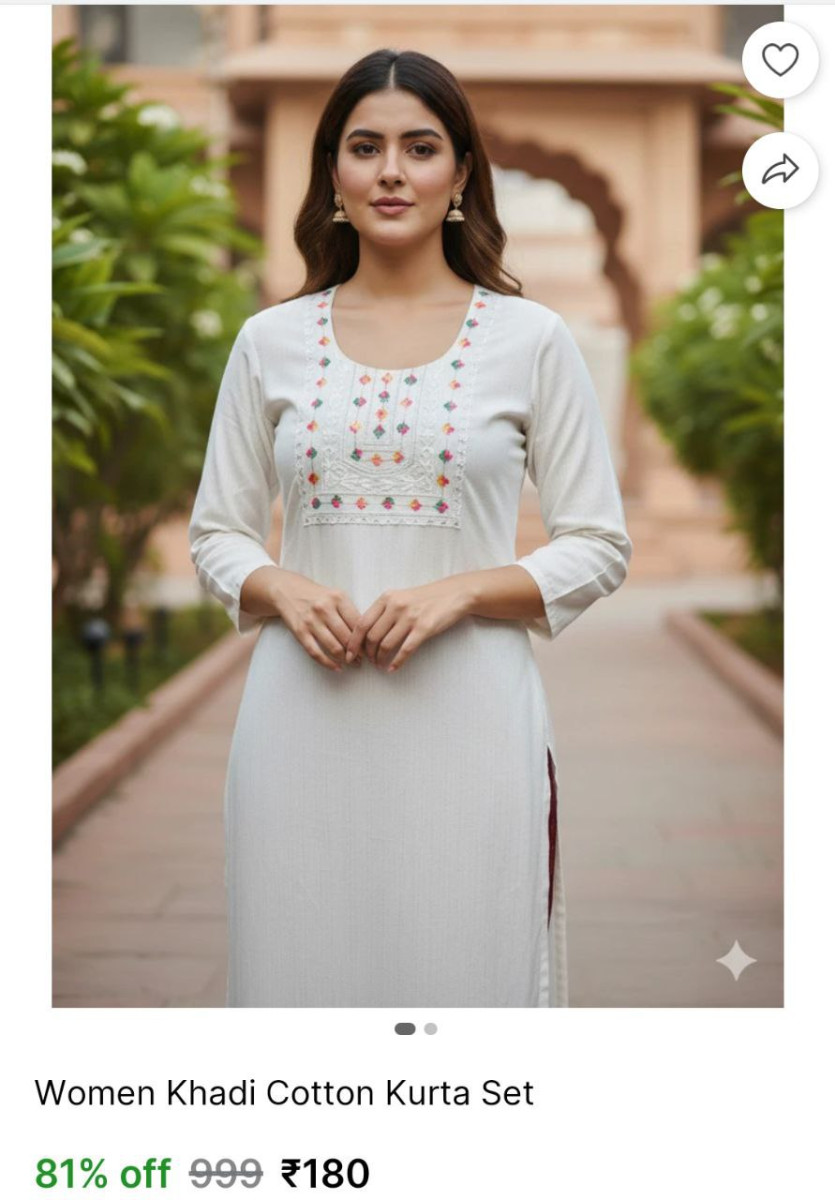 Shopsy Kurta Set 180