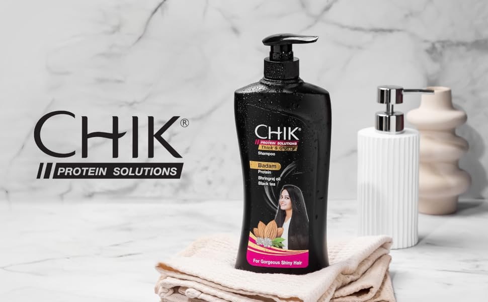 Chik Protein Solution Thick Glossy Shampoo 309apply 3 Coupon