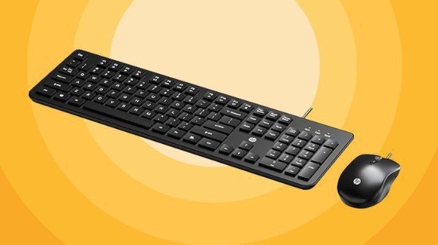 Hp Km120 Wired Mouse And Keyboard Combodeal 659