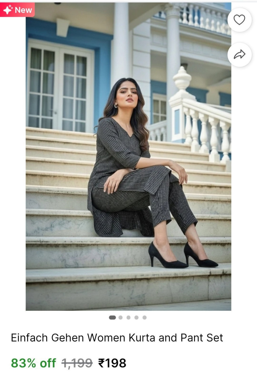 Women Kurta And Pant Set 198