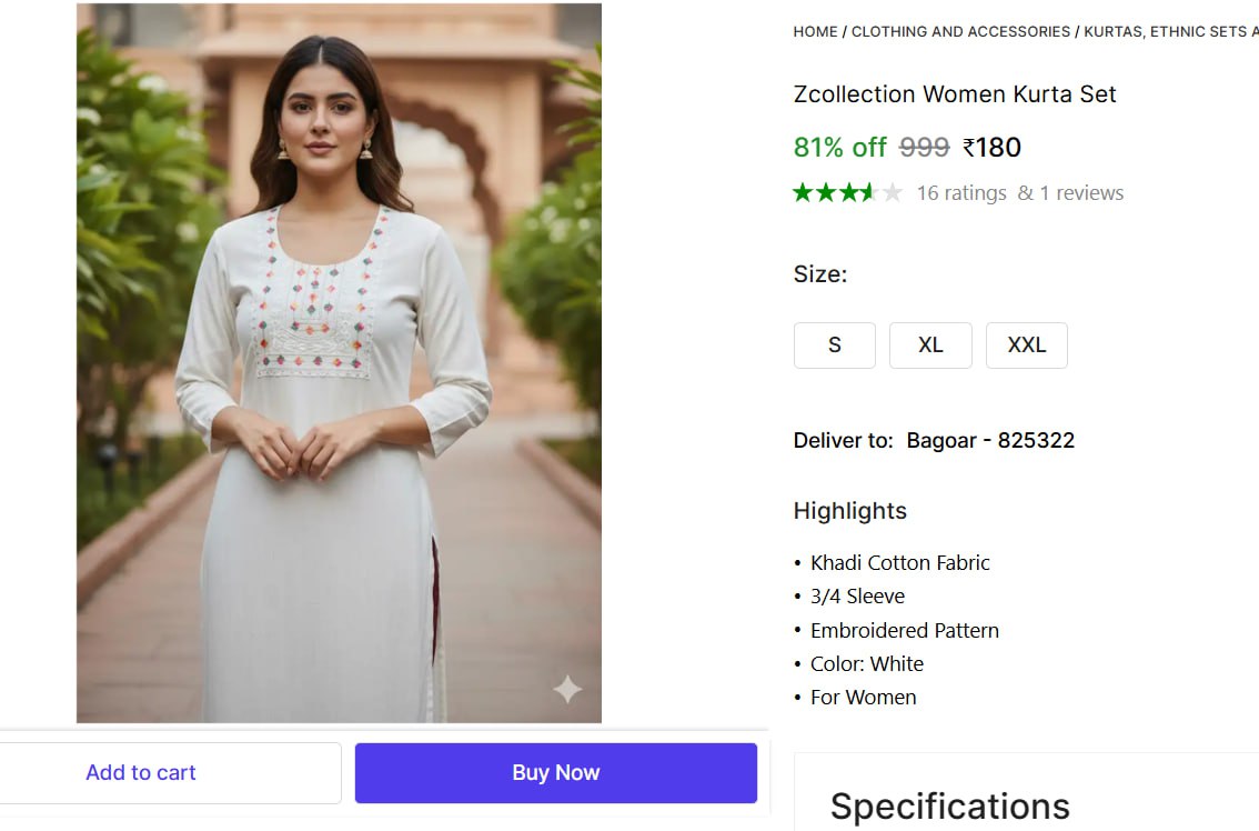Kurta Set 180