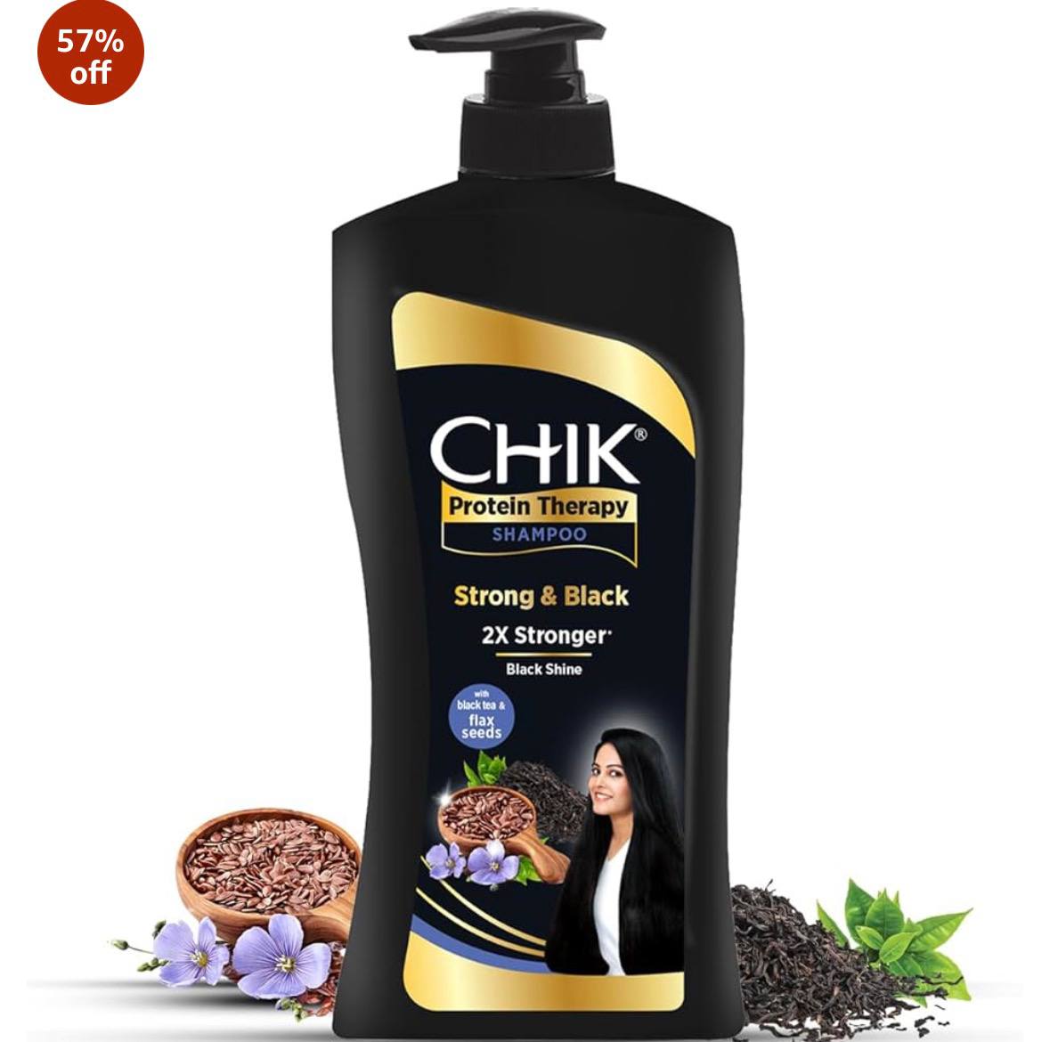 Chik Protein Solution Thick And Glossy Shampoo 1l 299apply 3 Coupon