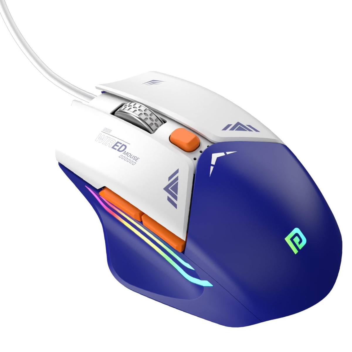 Portronics Vader Wired Gaming Mouse With 6 Buttons Thumb Support Adjustable