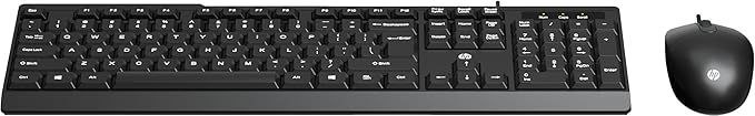Hp Wired Mouse Keyboard Combo 669 ( May Vary)