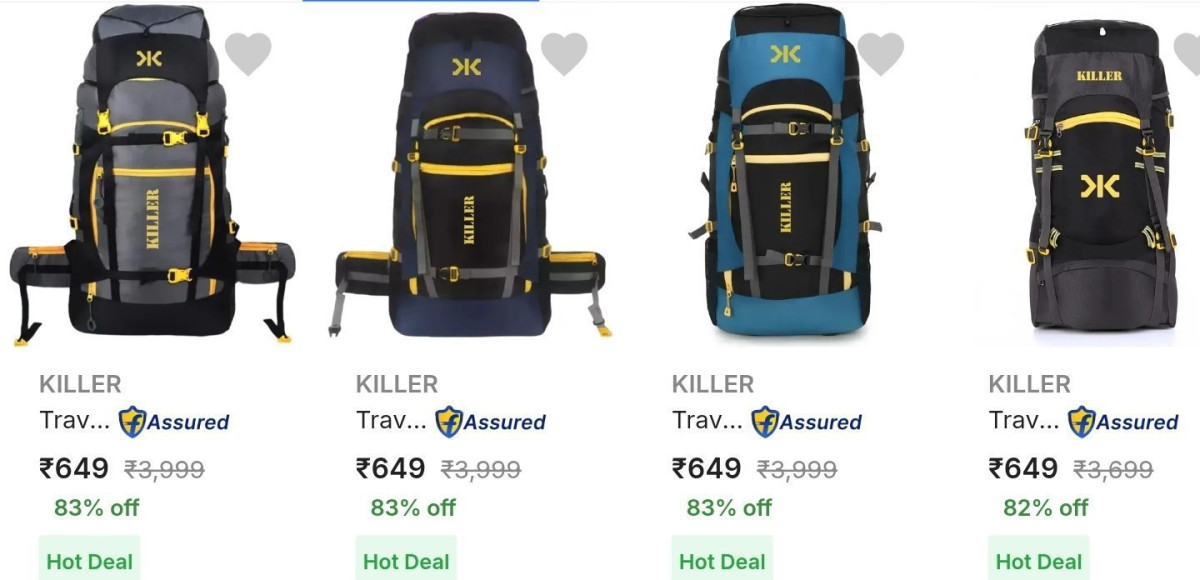 Killer Travel Backpack From 649