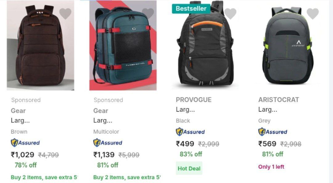 Flipkart Branded Backpack Dealsexplore All Branded Backpacks Save 85 Skybag