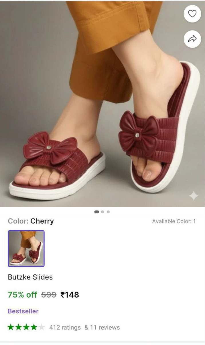 Women Stylish Slides 148