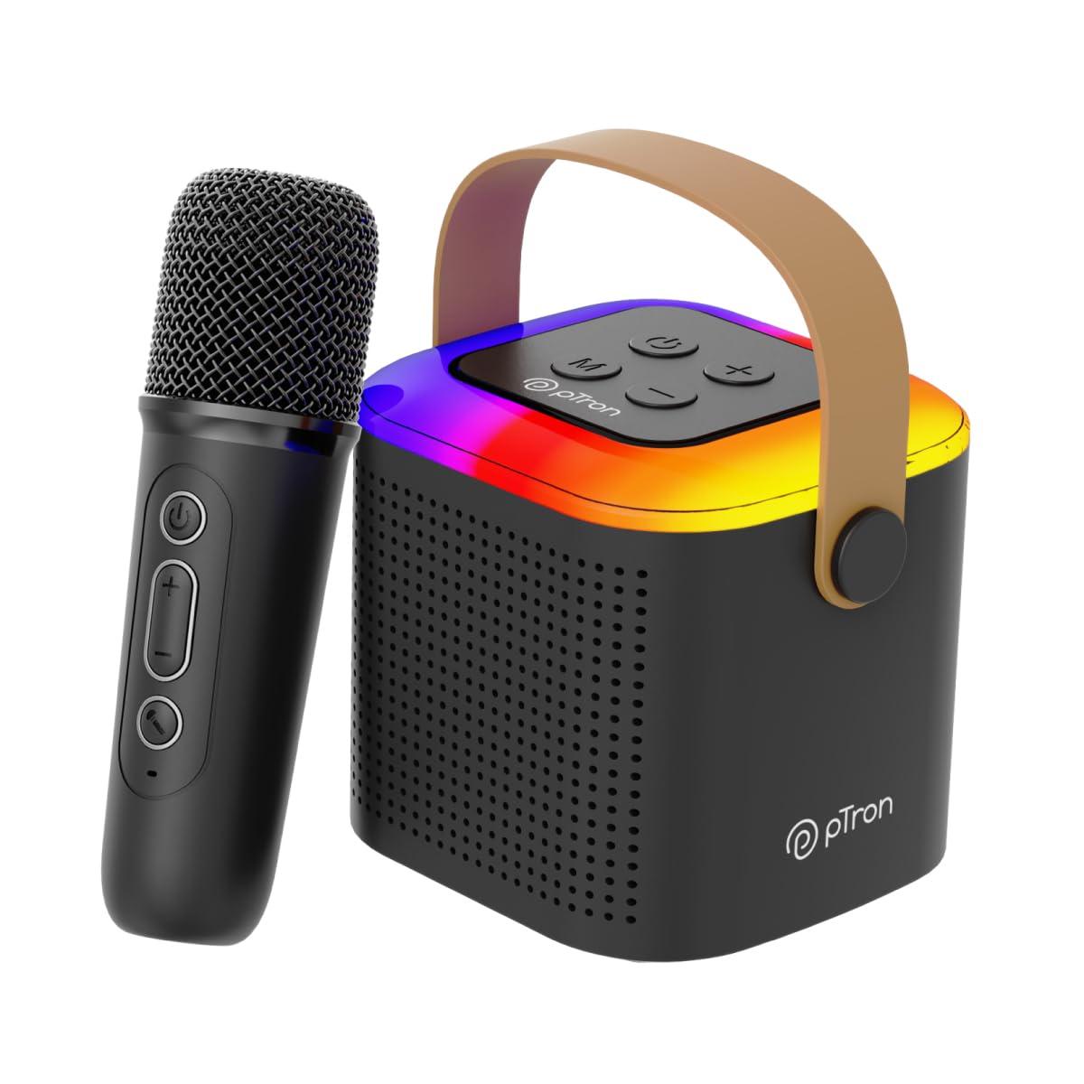 Ptron Newly Launched Fusion Tunes 10w Mini Bluetooth Speaker With Wireless 