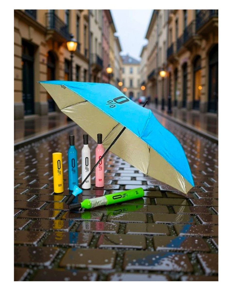 Portable Bottle Shape Umbrella 215